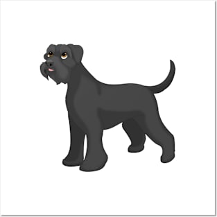 Giant Schnauzer Dog Posters and Art